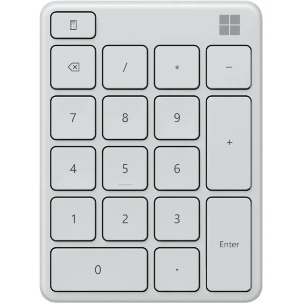 Клавиатура Microsoft Number Pad (белый)